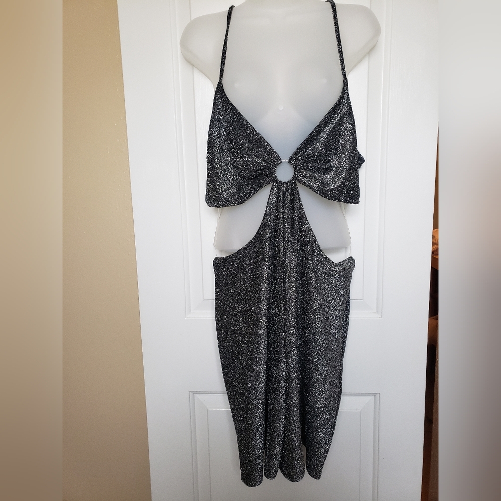 H&M Glitter Romper sz XL NWT